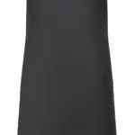 09567 - Salon Bib Apron with Buckle, black