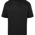 Bedruckbare Kochsjacke Kurzarm Modern 65% Polyester — Produktfoto 2