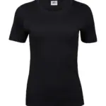 10154 - Ladies Interlock T-Shirt, black — productfoto 3