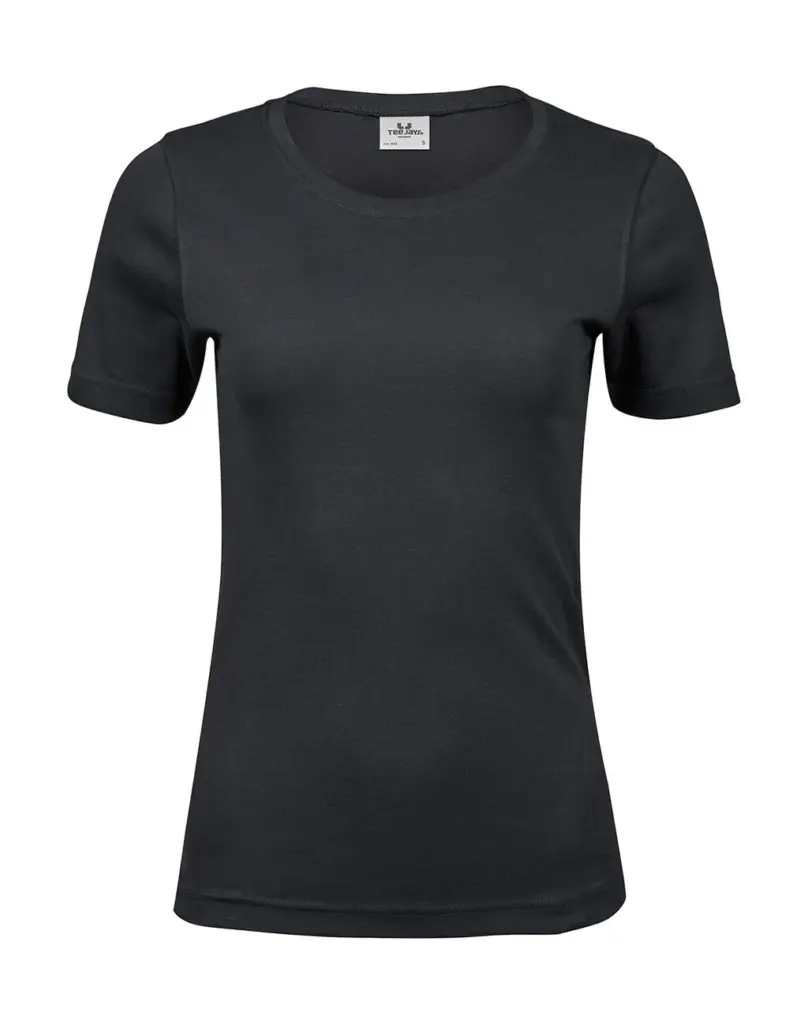 Women's Fitted T-Shirt Custom Logo Organic Cotton — product photo 6
