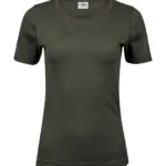 Women's Fitted T-Shirt Custom Logo Organic Cotton — product photo 13