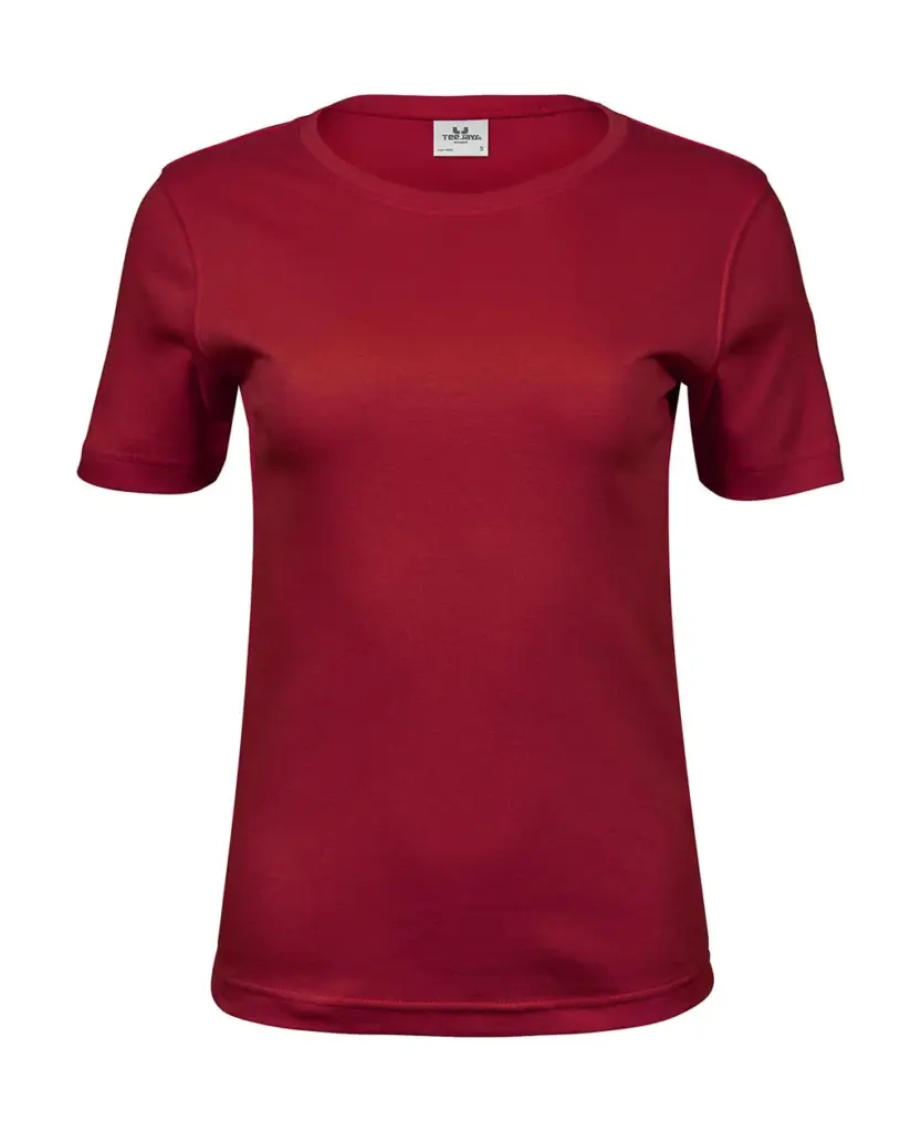 Women's Fitted T-Shirt Custom Logo Organic Cotton — product photo 11