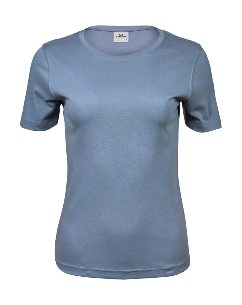 Women's Fitted T-Shirt Custom Logo Organic Cotton — product photo 2