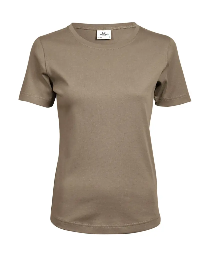 Women's Fitted T-Shirt Custom Logo Organic Cotton — product photo 18