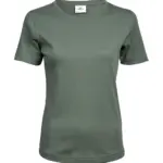 Women's Fitted T-Shirt Custom Logo Organic Cotton — product photo 14