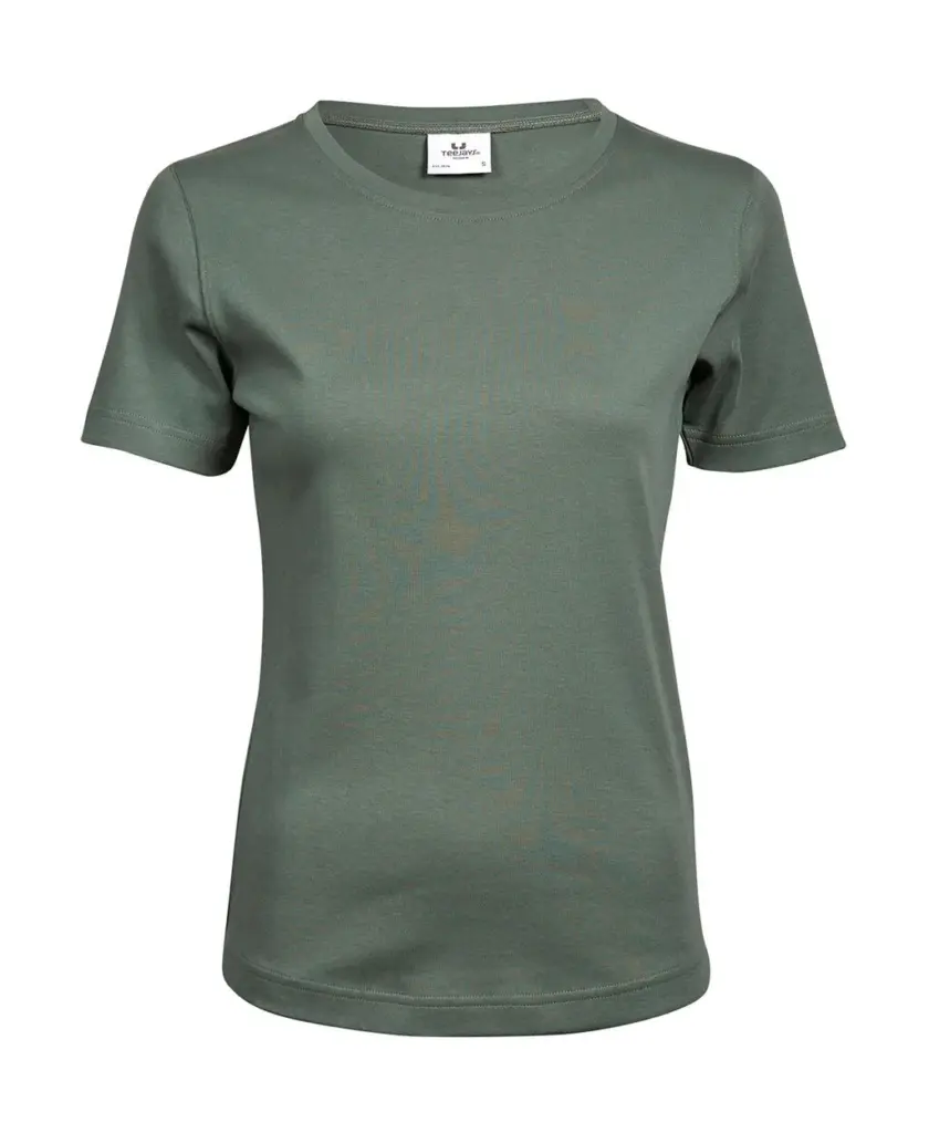 Women's Fitted T-Shirt Custom Logo Organic Cotton — product photo 14