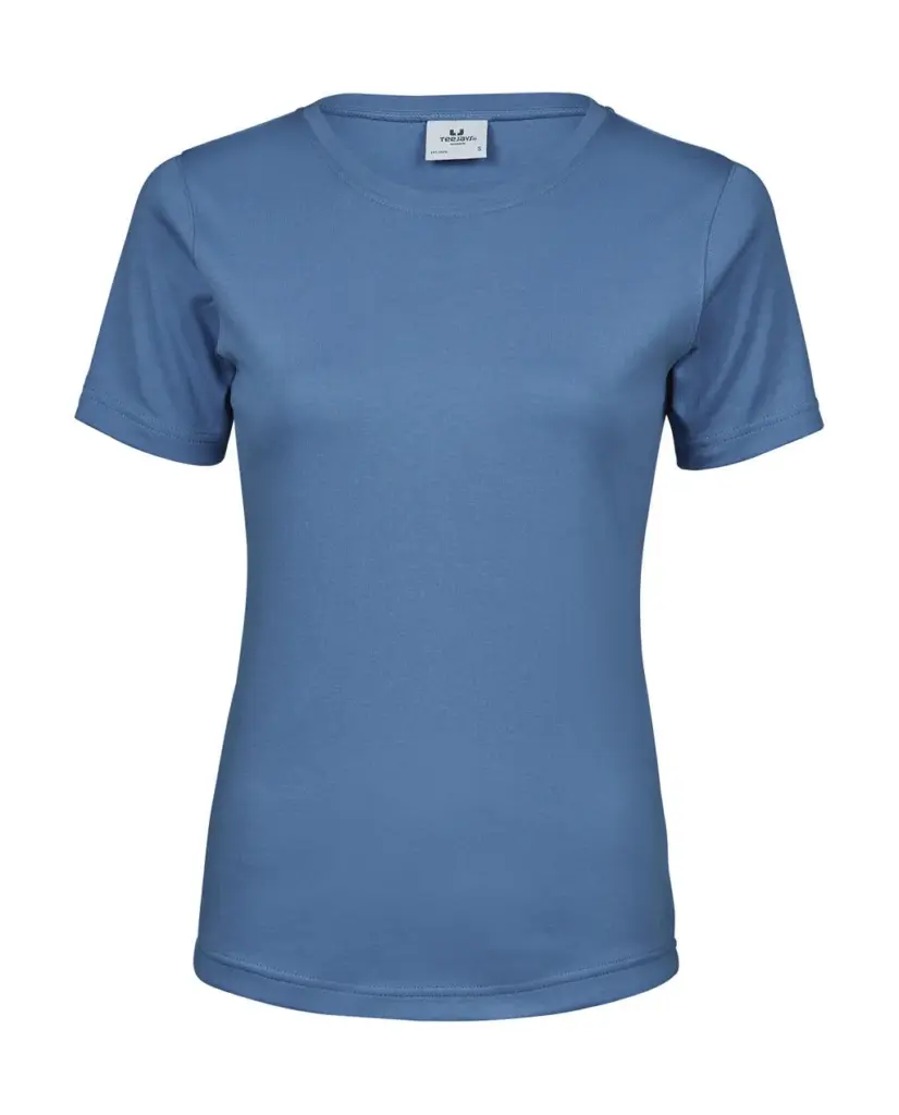 Women's Fitted T-Shirt Custom Logo Organic Cotton — product photo 8