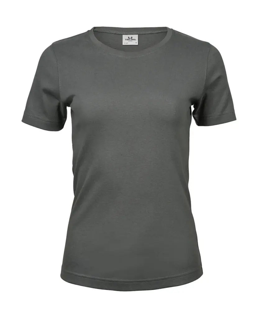 Women's Fitted T-Shirt Custom Logo Organic Cotton — product photo 4