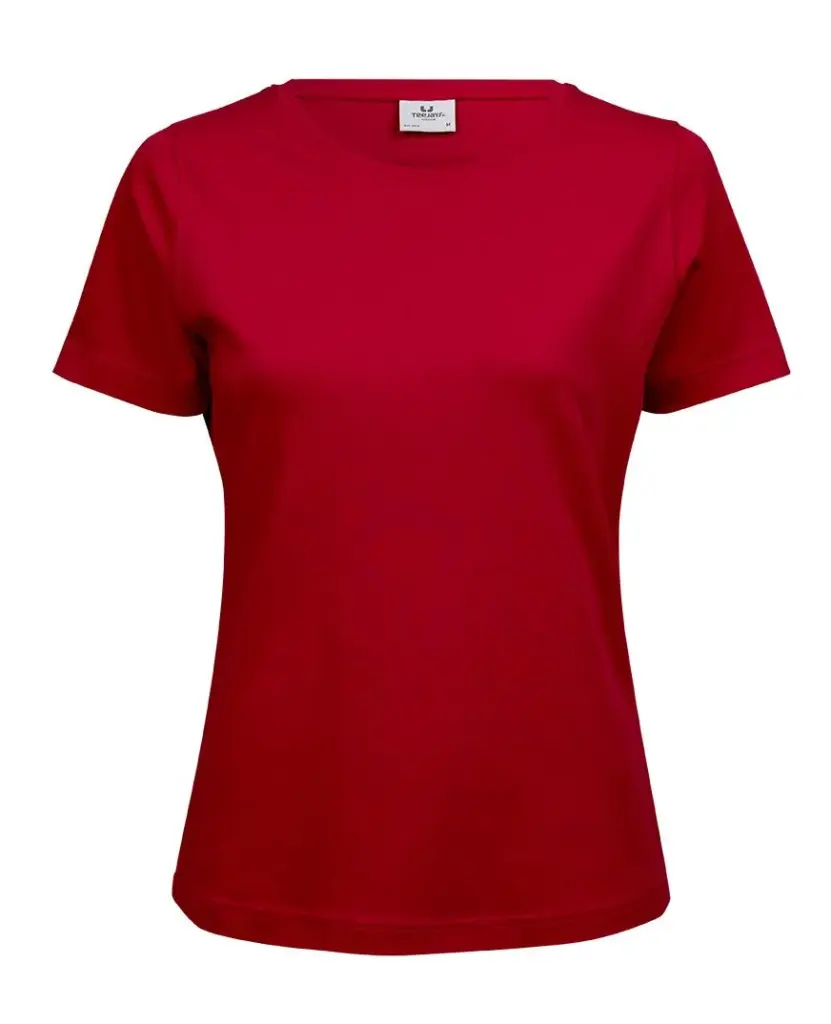 Women's Fitted T-Shirt Custom Logo Organic Cotton — product photo 10