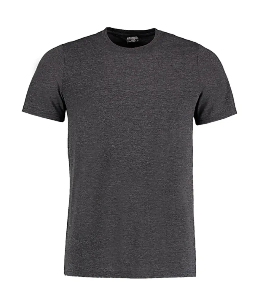 10411 - Fashion Fit Superwash® 60º Tee, dark grey marl — productfoto 3