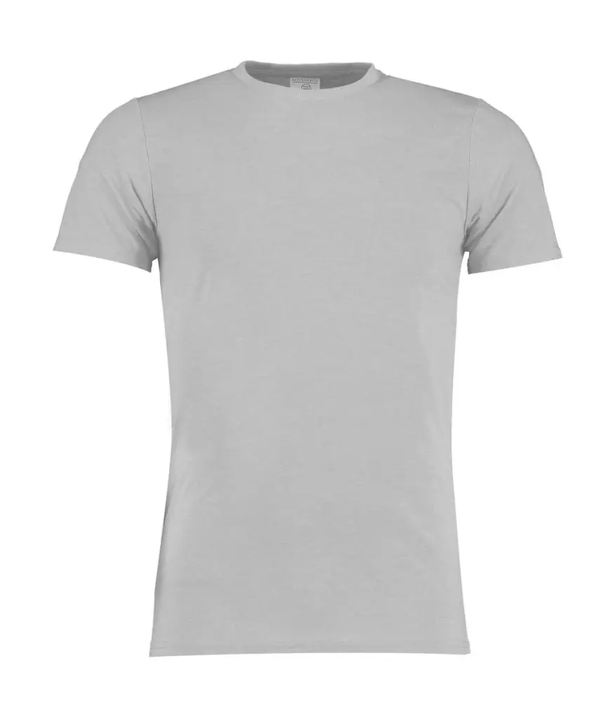 10411 - Fashion Fit Superwash® 60º Tee, light grey marl — productfoto 4