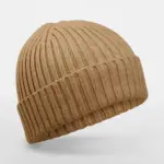 10669 - Organic Cotton Kids Beanie, biscuit