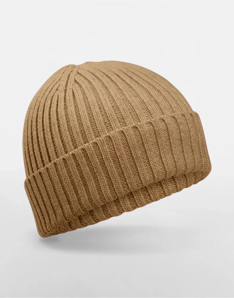 10669 - Organic Cotton Kids Beanie, biscuit