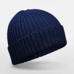10669 - Organic Cotton Kids Beanie, oxford navy — productfoto 3