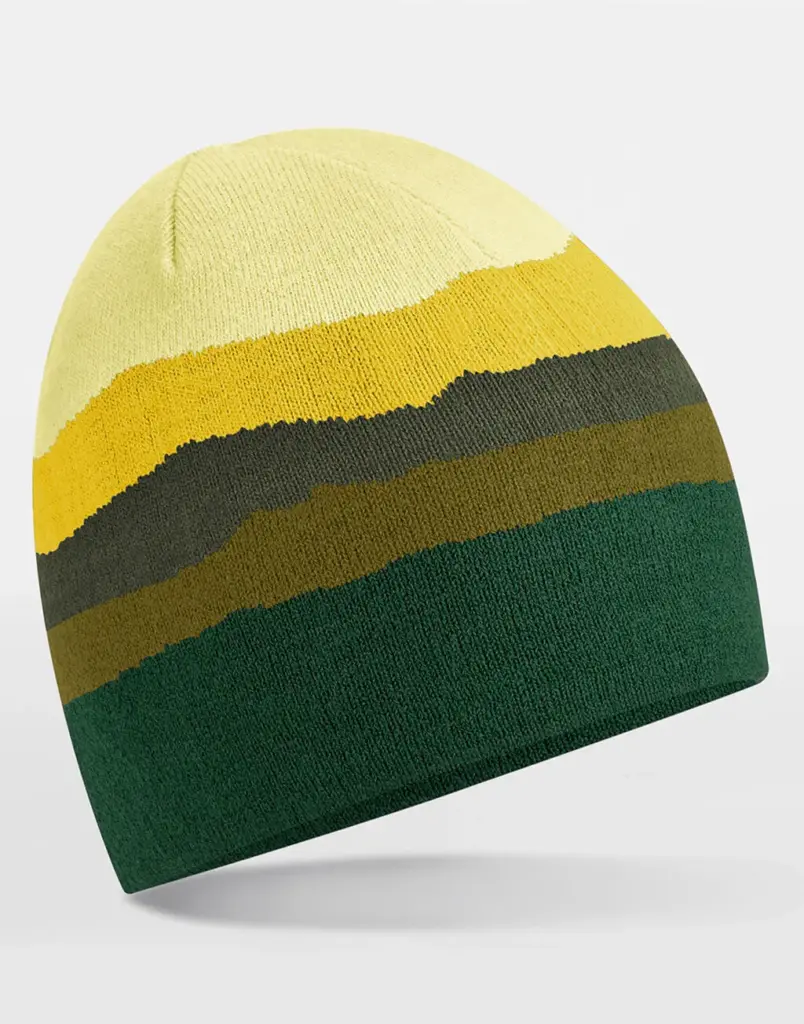 11569 - Mountain Peaks Pull-On Beanie, alpine peaks