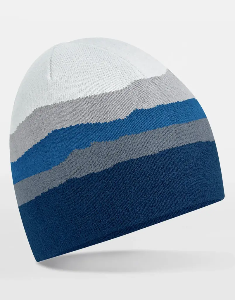11569 - Mountain Peaks Pull-On Beanie, rocky peaks — productfoto 4