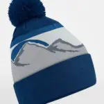 11669 - Mountain Peaks Pom Pom Beanie, rocky peaks — productfoto 4