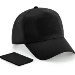 12169 - Removable Patch 5 Panel Cap, black