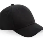 12269 - Organic Cotton 5 Panel, black — productfoto 3
