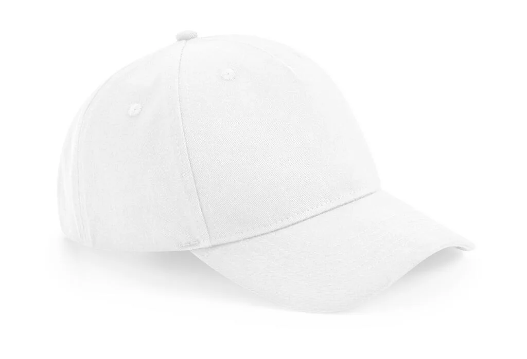 12269 - Organic Cotton 5 Panel, white