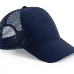 12469 - Recycled Urbanwear 6 Panel Snapback Trucker, french navy — productfoto 3