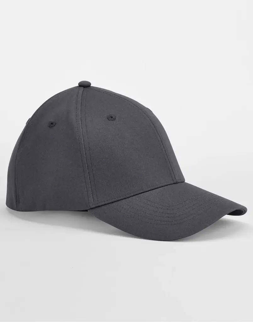 12669 - EarthAware® Organic Cotton Stretch-Fit Cap, graphite grey — productfoto 2