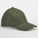 12669 - EarthAware® Organic Cotton Stretch-Fit Cap, olive green — productfoto 4