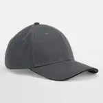 12869 - EarthAware® Clas. Org. Cotton 6 Panel Sandwich P., graphite grey / black — productfoto 3