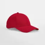 12969 - EarthAware® Junior Clas. Org. Cotton 6 Panel Cap, classic red — productfoto 4