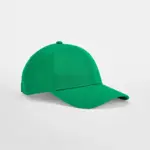 12969 - EarthAware® Junior Clas. Org. Cotton 6 Panel Cap, kelly green — productfoto 6
