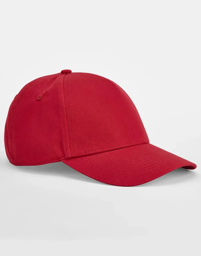 13069 - EarthAware® Clas. Org. Cotton 5 Panel Cap, classic red — productfoto 6
