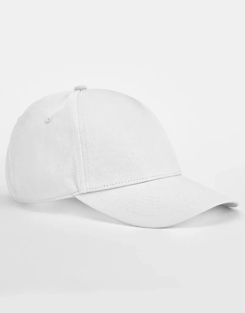 13069 - EarthAware® Clas. Org. Cotton 5 Panel Cap, white