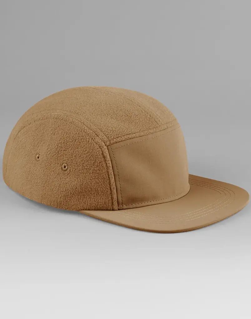 13369 - Recycled Fleece Outdoor Camper Cap, biscuit