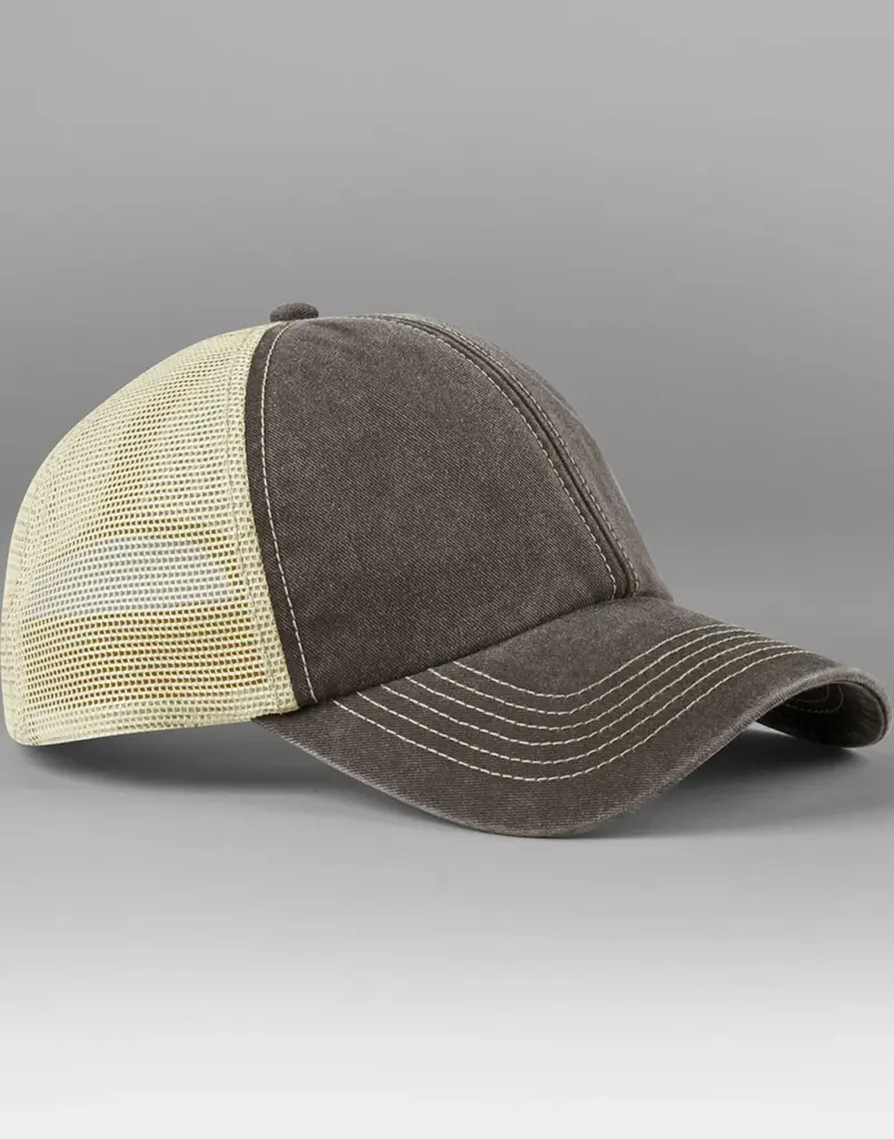 13669 - 6 Panel Vintage Trucker, vintage brown/stone — productfoto 4