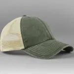 13669 - 6 Panel Vintage Trucker, vintage olive/stone — productfoto 2