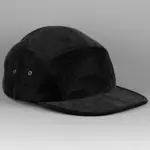 13769 - EarthAware® Organic Cord Camper Cap, black — productfoto 2