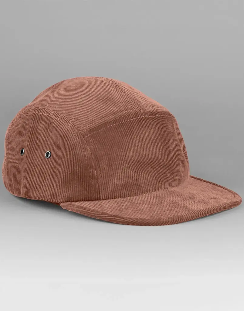 13769 - EarthAware® Organic Cord Camper Cap, redwood — productfoto 5