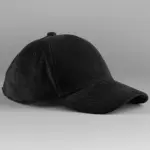 13869 - EarthAware® Organic Cord Baseball Cap, black — productfoto 2