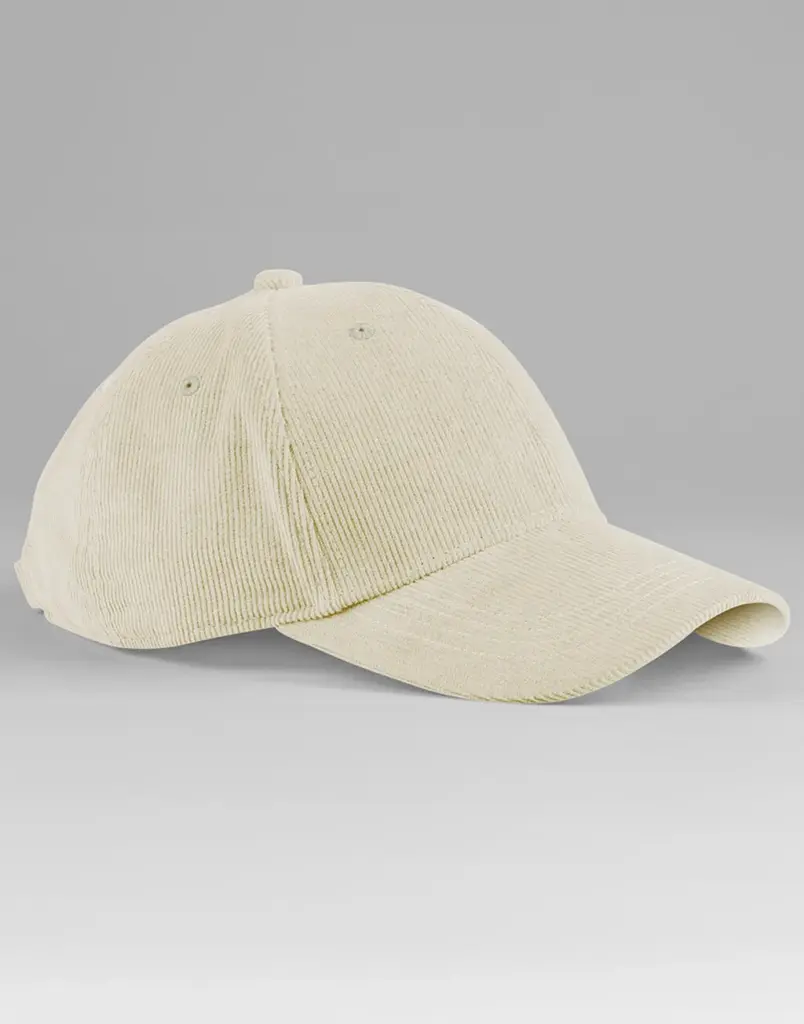 13869 - EarthAware® Organic Cord Baseball Cap, stone