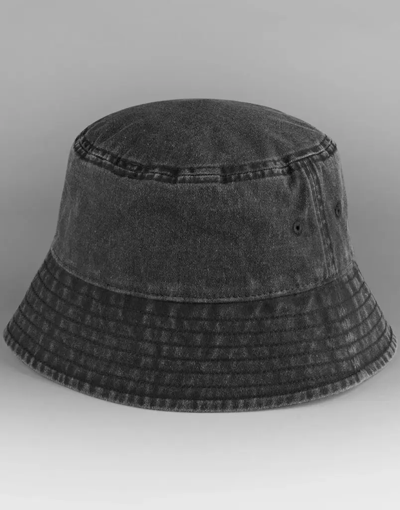 140_69_112_f-2024_01jpg - Hidalgo 14069 - Vintage Bucket Hat, vintage black — productfoto 2