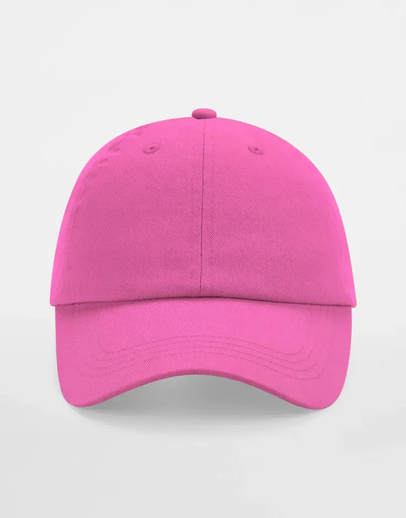14369 - Junior Low Profile 6 Panel Dad Cap, true pink — productfoto 4