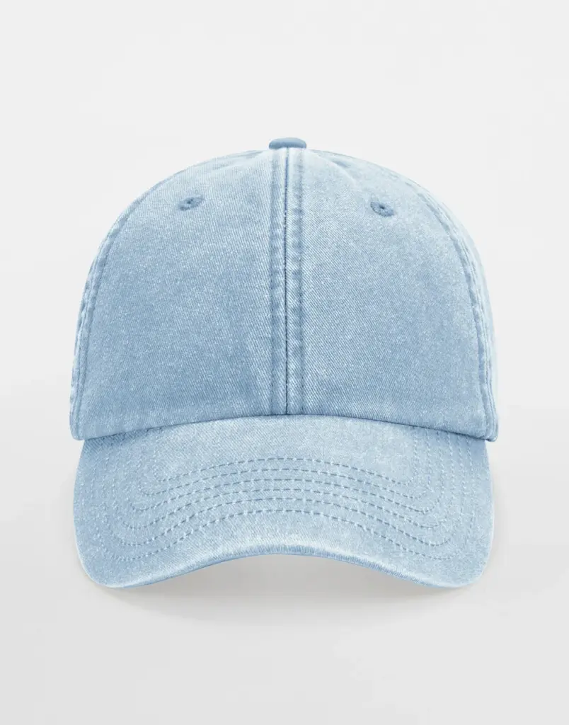 14469 - Junior Low Profile Vintage Cap, vintage light blue — productfoto 3