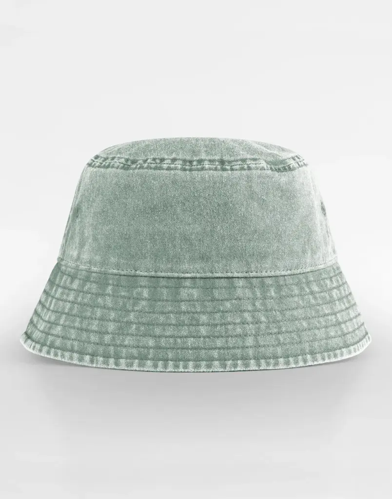 14869 - Junior Vintage Bucket Hat, vintage sage green — productfoto 4