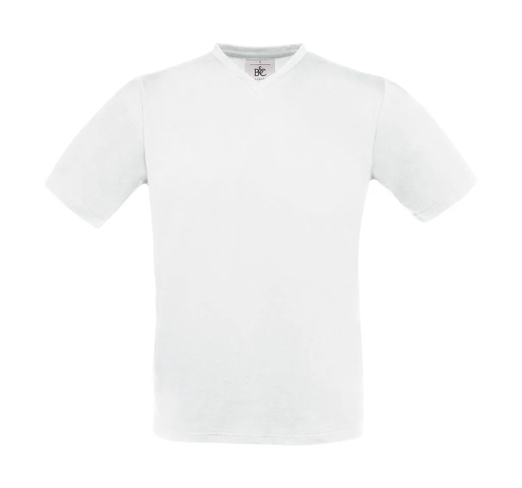 14942 - Exact V-neck T-Shirt, white