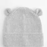 15169 - Organic Baby Bear Beanie, cloud grey