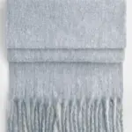 15669 - Fluffy Scarf, heather grey — productfoto 3