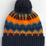 15769 - Retro Ski Beanie, blazing blue — productfoto 4