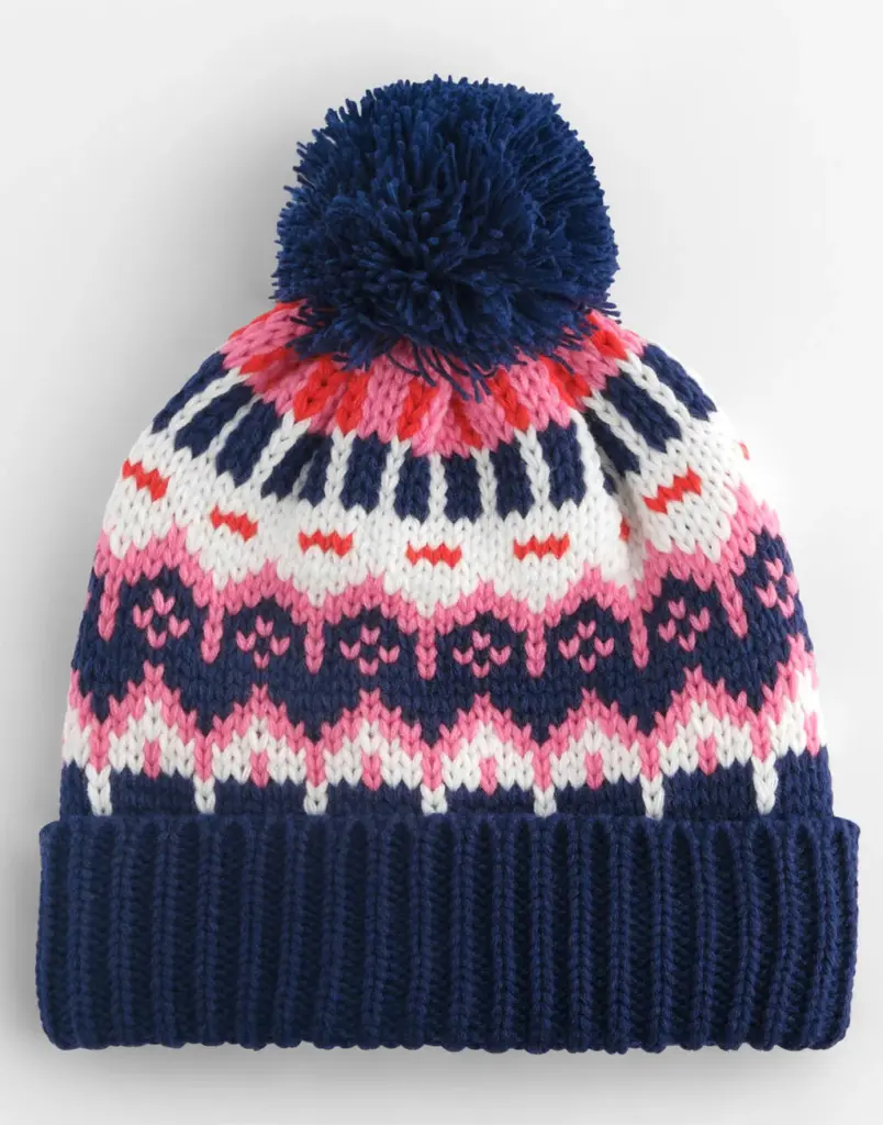 15769 - Retro Ski Beanie, snow blossom