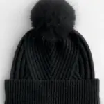 15869 - Snow Luxe Beanie, black — productfoto 3