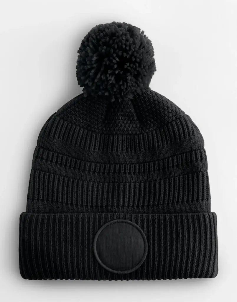 15969 - Fan Patch Beanie, black